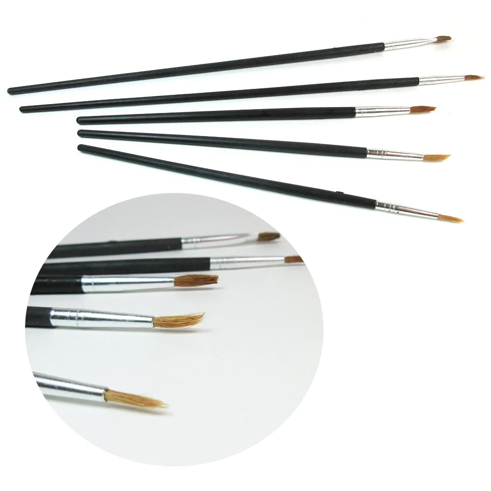 10 PC Artist Detail Paint Brush Acrylic Oil Watercolor Painting Kit Craft Supply