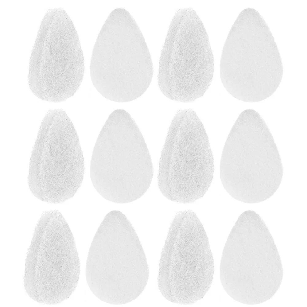 12Pc Facial Sponge Daily Cleansing Face Gentle Exfoliating Buff Puff Style Pads