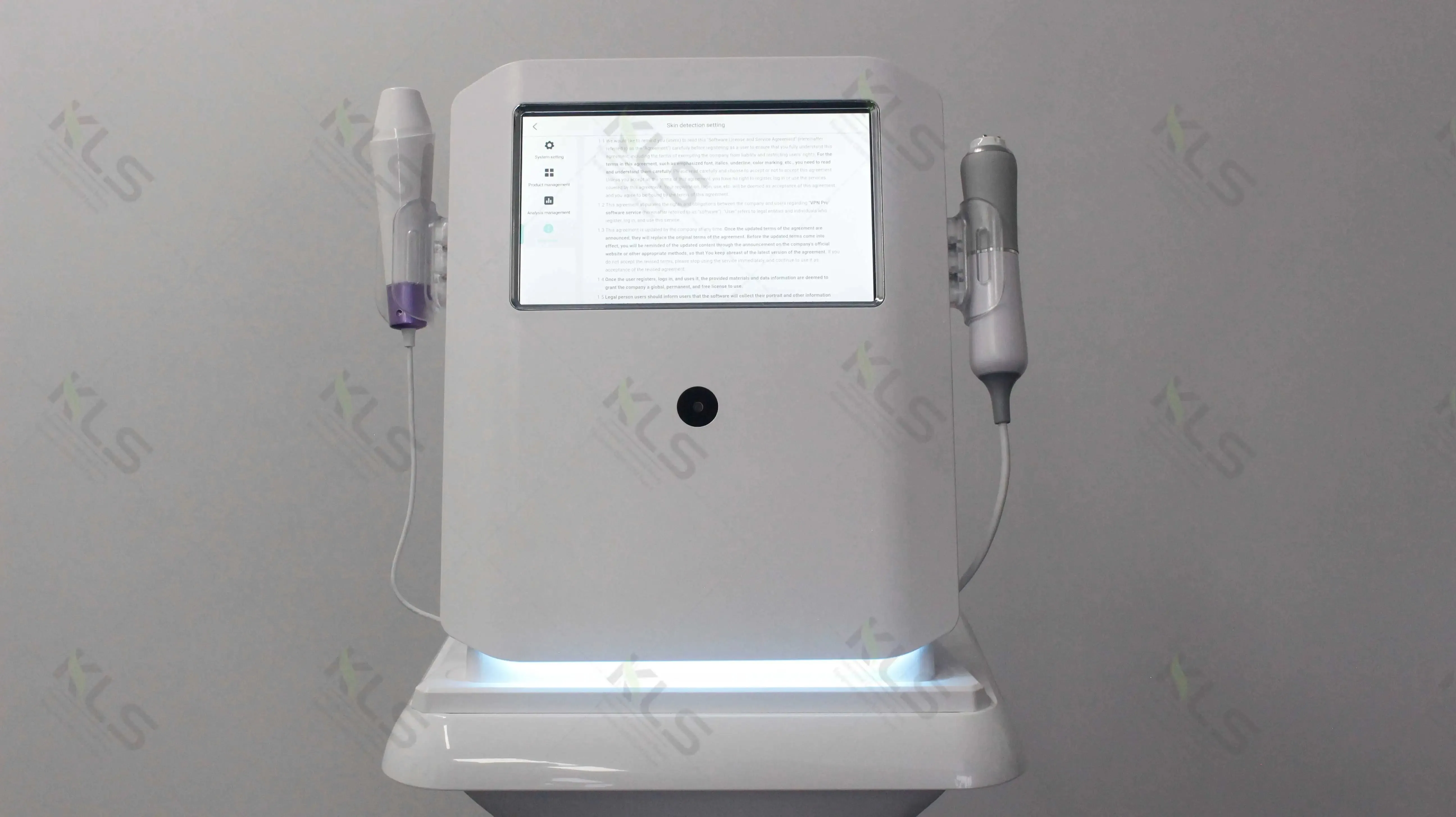 4-in-1 CO2 Bubble Oxygenation & Jet Peel Facial Machine with Skin Analyzer I Model M21345T