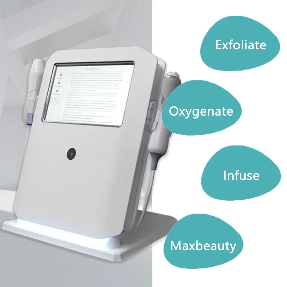 4-in-1 CO2 Bubble Oxygenation & Jet Peel Facial Machine with Skin Analyzer I Model M21345T