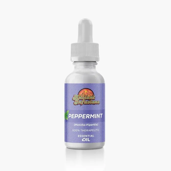 Ancient Infusions Peppermint (Japanese) Essential Oil - Pure Therapeutic Grade Aromatherapy for Refreshment and Focus