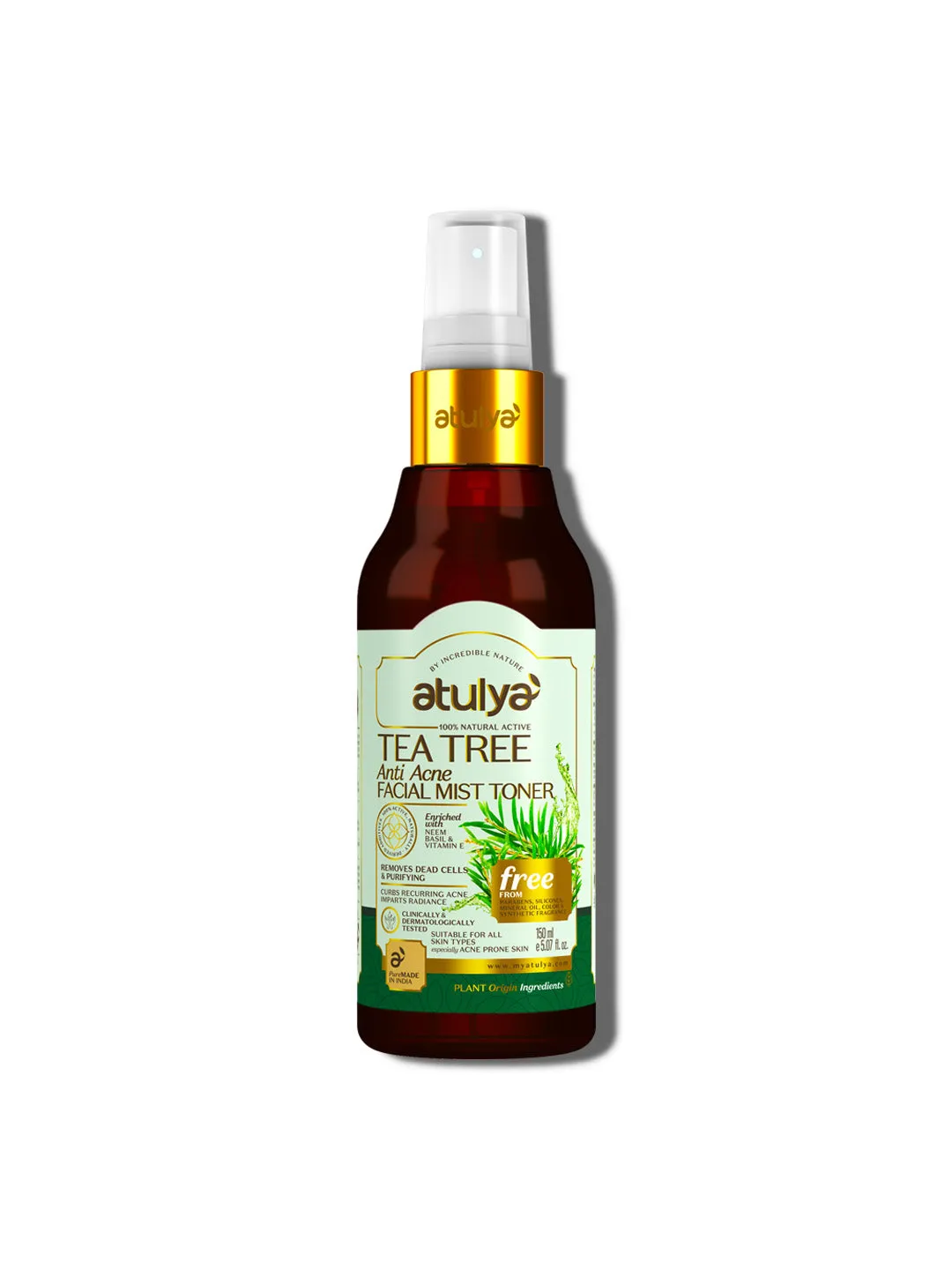 atulya Tea Tree  Anti acne Facial Mist Toner (Buy 5 Products & Get Rs.500 Off)