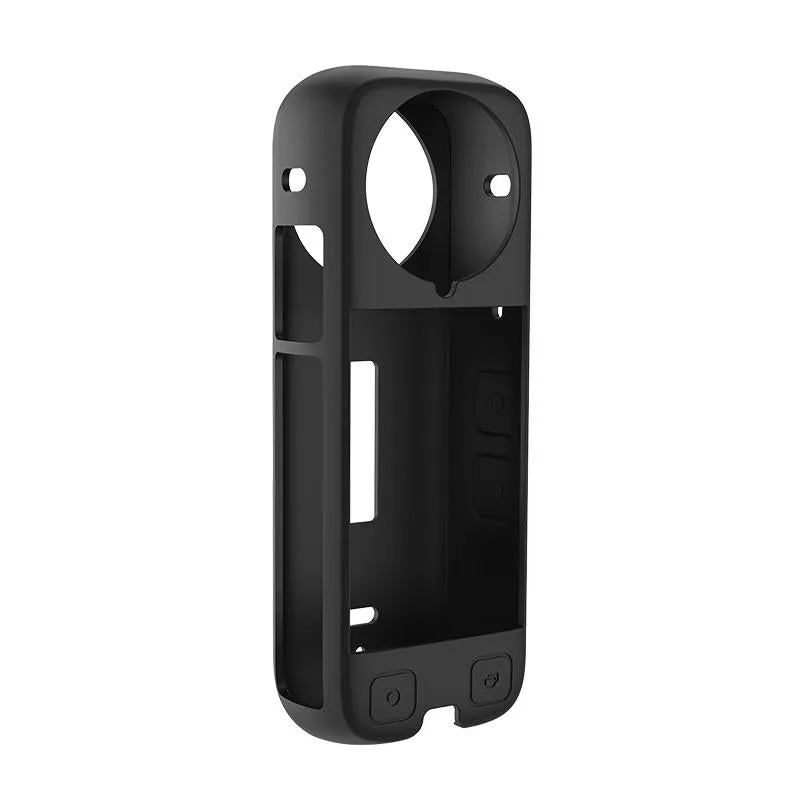Black Silicone Case for Insta360 X4 Ox4-jst-cy Body