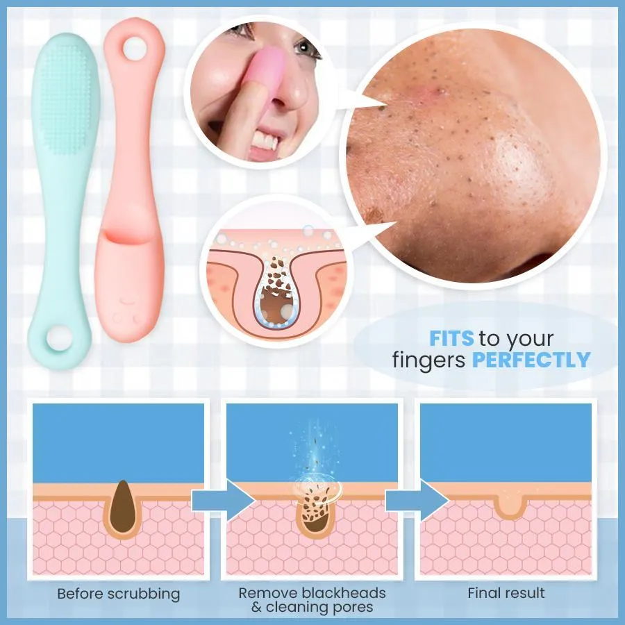Blackhead Removing Silicone Finger TipBUY 1 FREE 1
