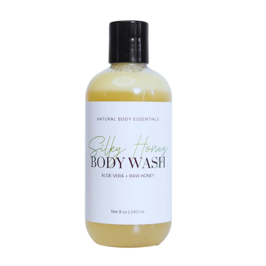Body Wash & Brightening Lemon Body Sugar Scrub - Self Care Bundle