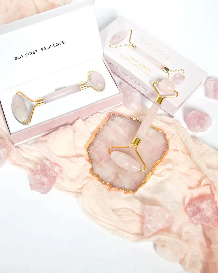 Bopo Women - Rose Quartz Facial Roller