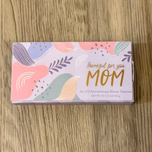 Cait & Co Thankful Mom Shower Steamer Gift Set