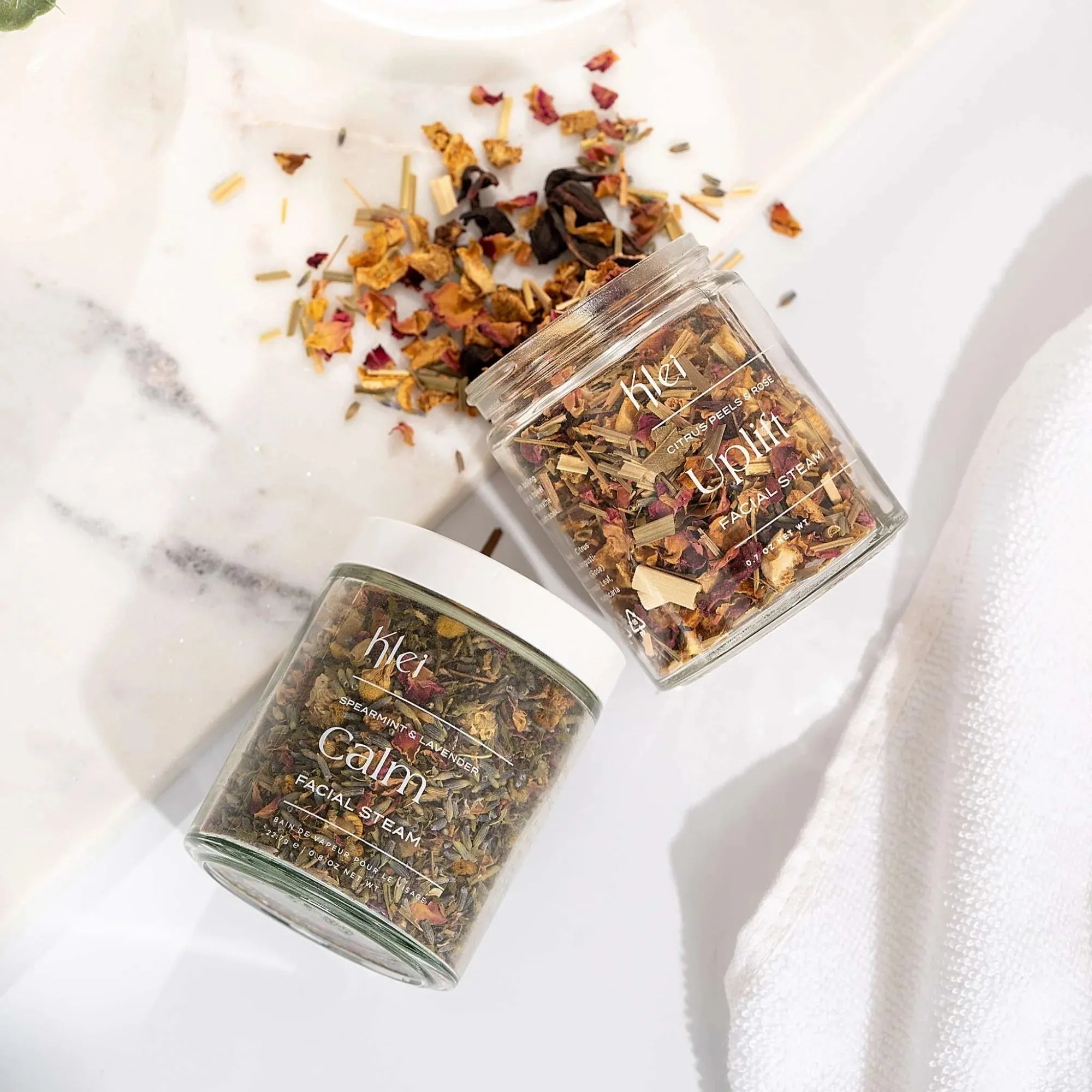 Calm Spearmint & Lavender Floral Facial Steam