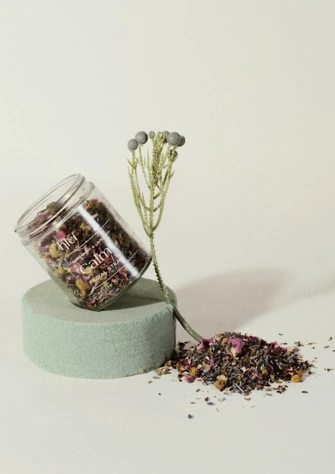 CALM Spearmint & Lavender Floral Facial Steam