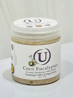Coco Eucalyptus Foaming Coffee & Sugar Scrub