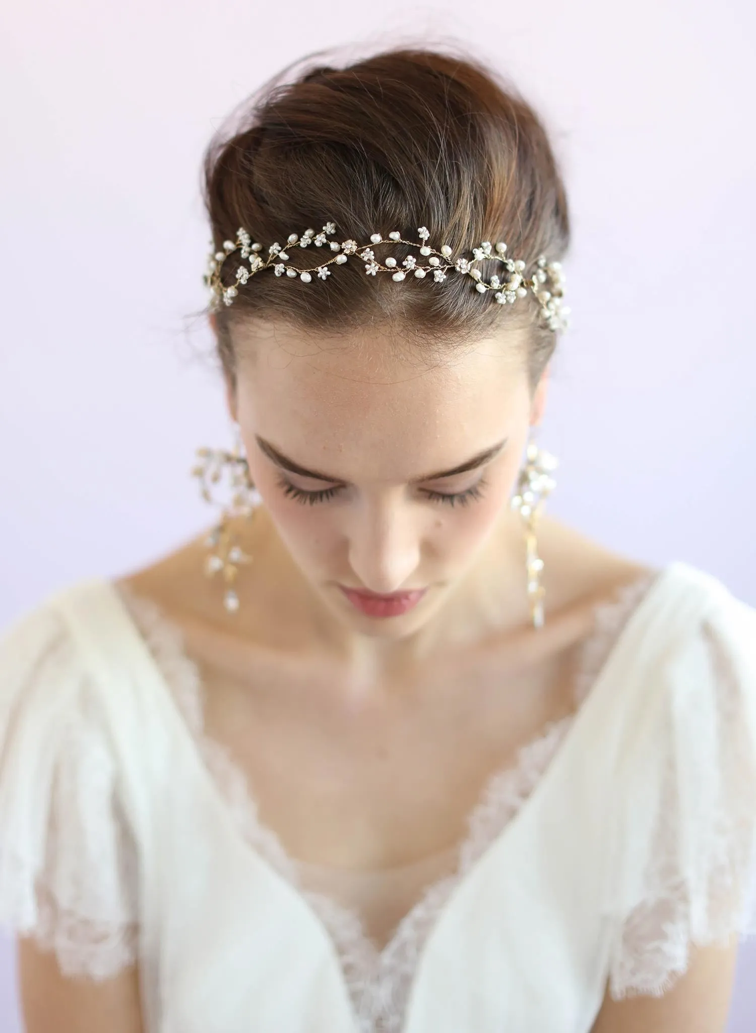 Delicate beaded eternity vine - Style #620