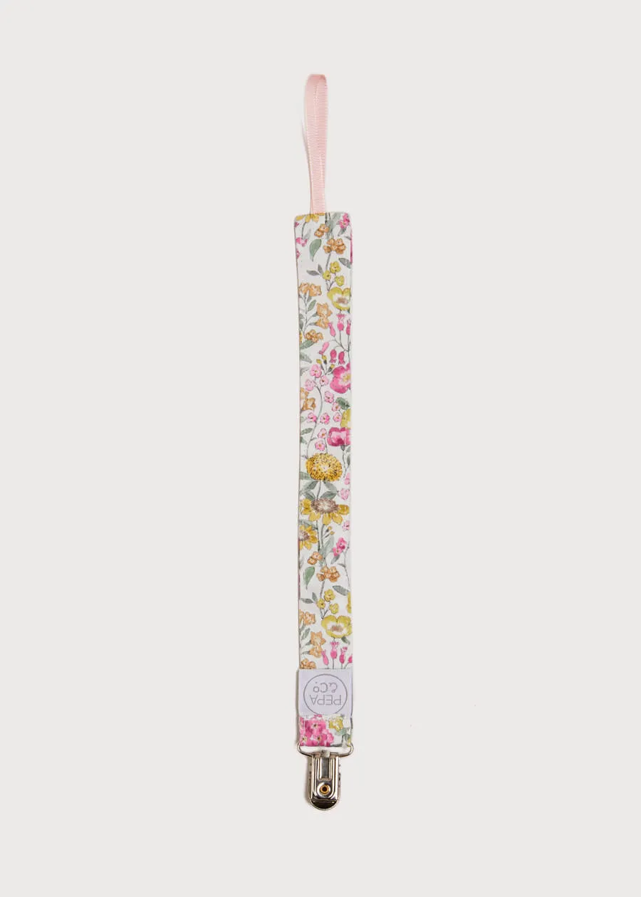 Delicate Floral Dummy Clip in Pink