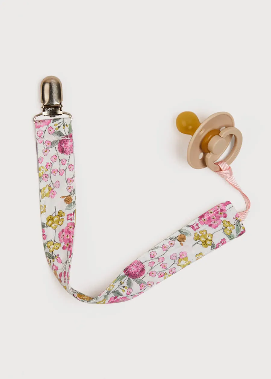 Delicate Floral Dummy Clip in Pink