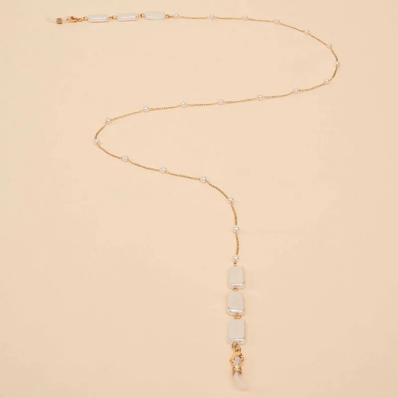 Delicate Pearl Glasses Chain