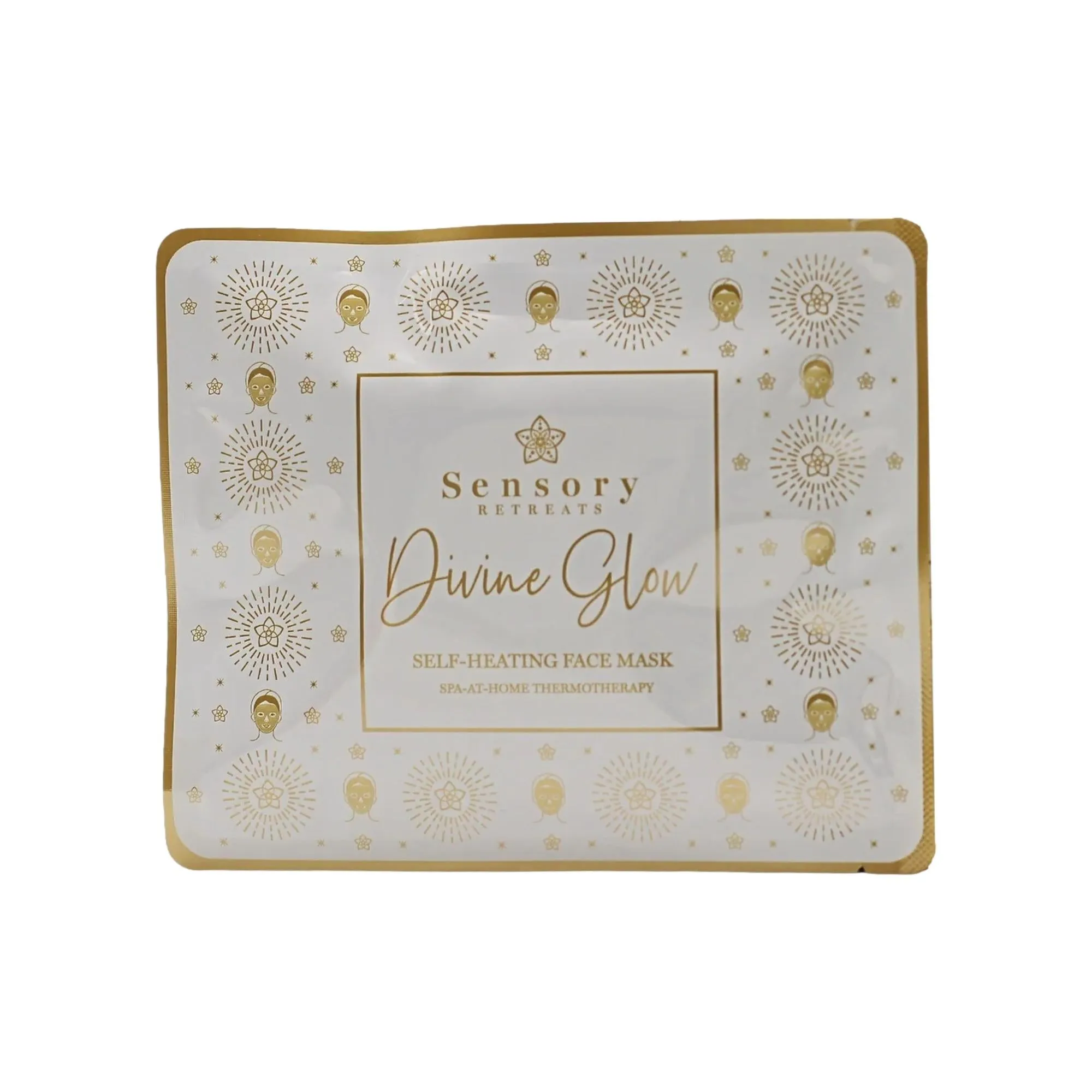 Divine GLOW Self Heating FACE Mask, 3 ct