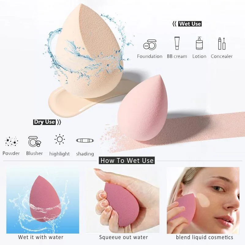 Eve Makeup Blending Sponge Set �������� 4 Pieces