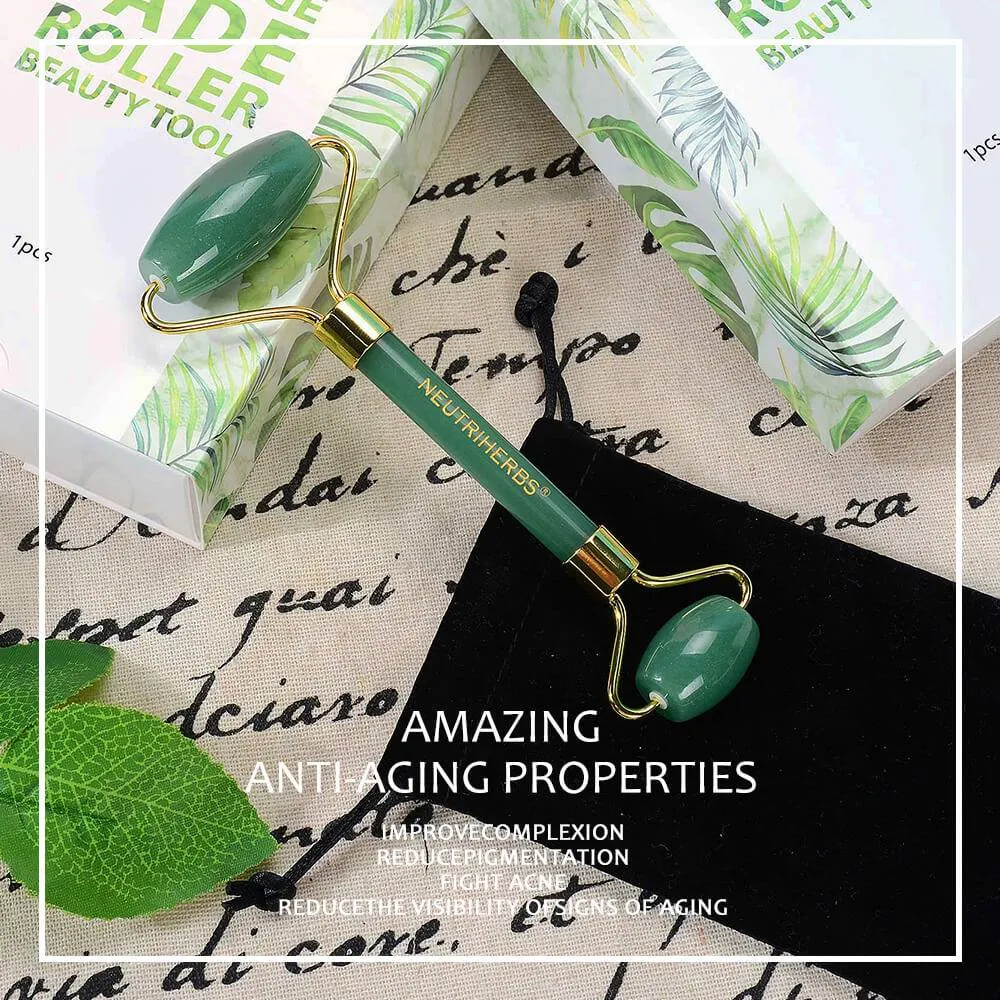 Facial Massage Jade Roller For Relaxing And De-stressing
