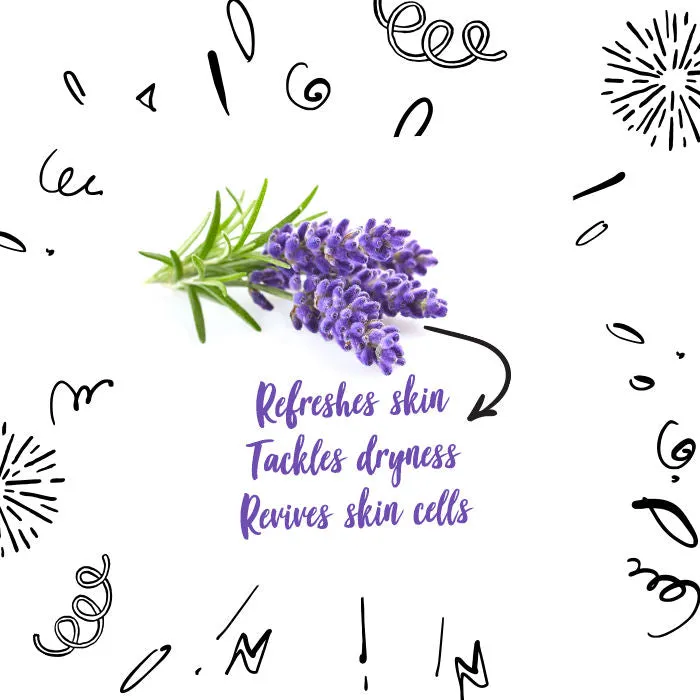 Good Vibes Lavender Hydrating Sheet Mask | Light-weight, Soothing, Brightening, No Animal Testing (20 ml)
