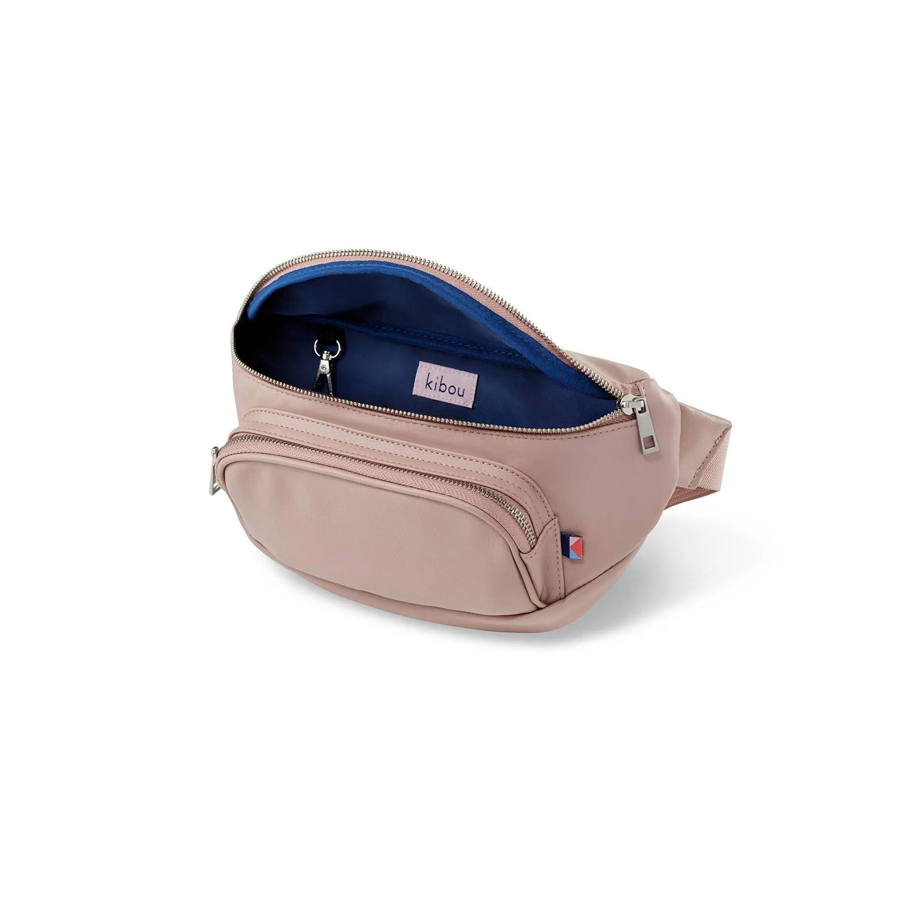 Kibou Diaper Belt Bag-Blush Vegan Leather