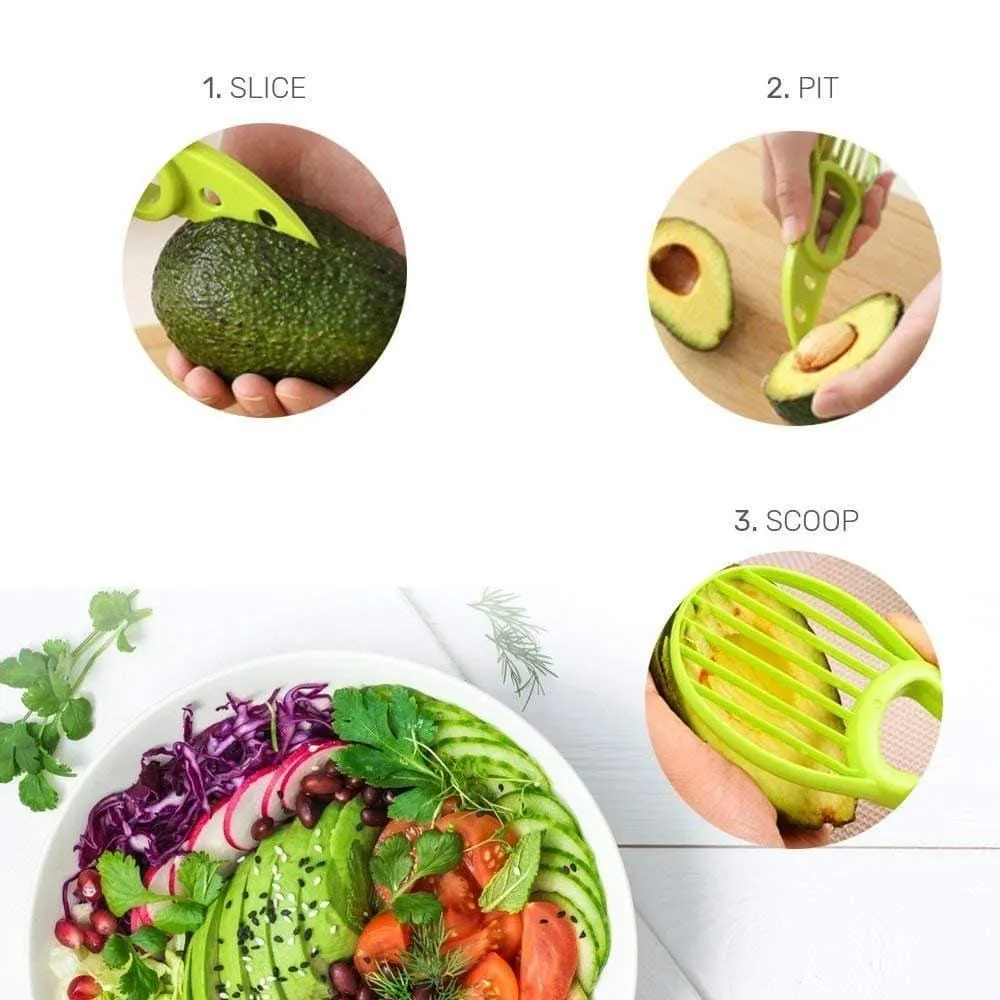 Multifunctional Avocado Core Removing Slicer