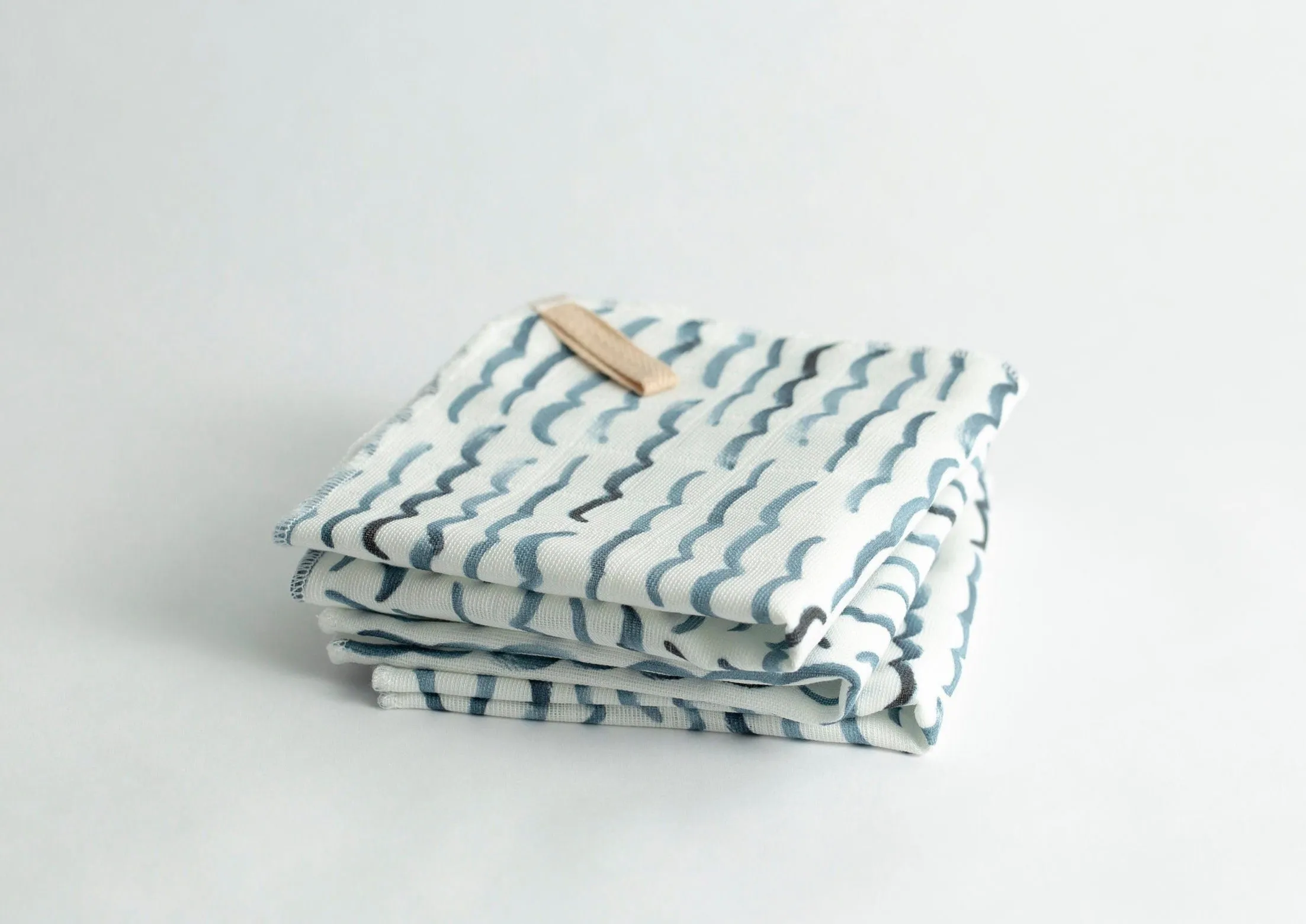 Muslin Face Cloth | Coastal Waves