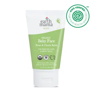 Organic Baby Face Nose   Cheek Balm 2 oz by Earth Mama Organics
