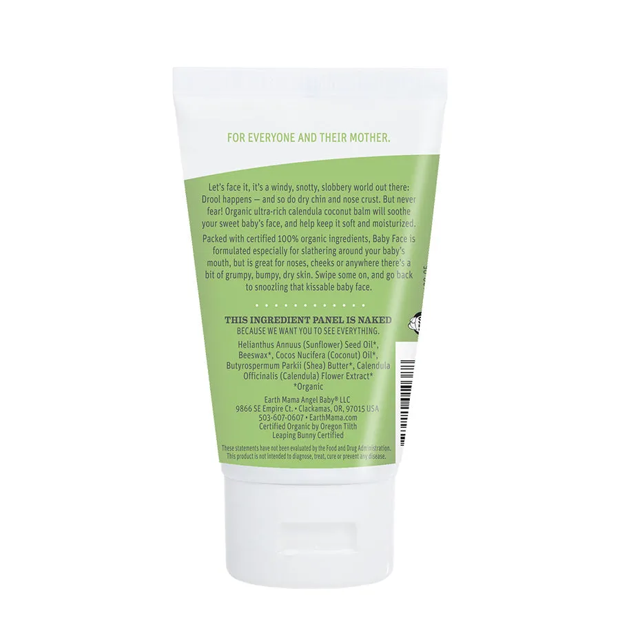 Organic Baby Face Nose   Cheek Balm 2 oz by Earth Mama Organics