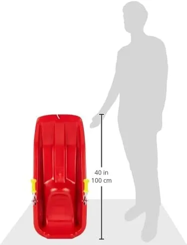 Rolly Toys - rollyJetstar Luge pour enfants coque en plastique  partir de 3 ans