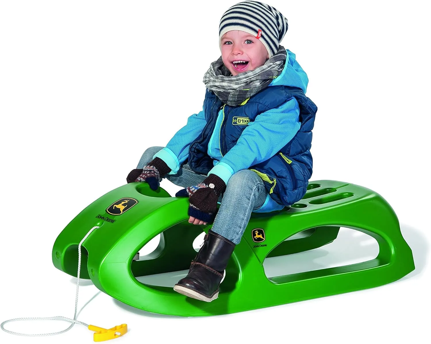 Rolly Toys - rollyJetstar Luge pour enfants coque en plastique  partir de 3 ans
