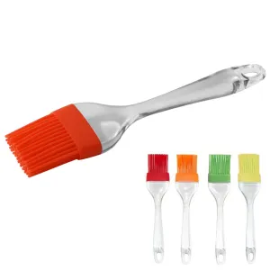 Set of 4 Silicone Basting Brush Kitchen Cooking Utensil Grilling Baking Tool New