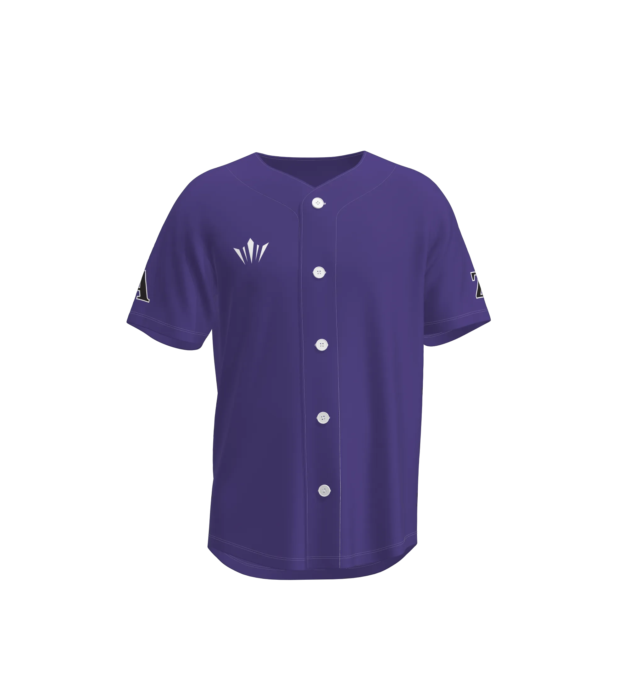 Z&J Baseball Jersey - Purple (Customizable)
