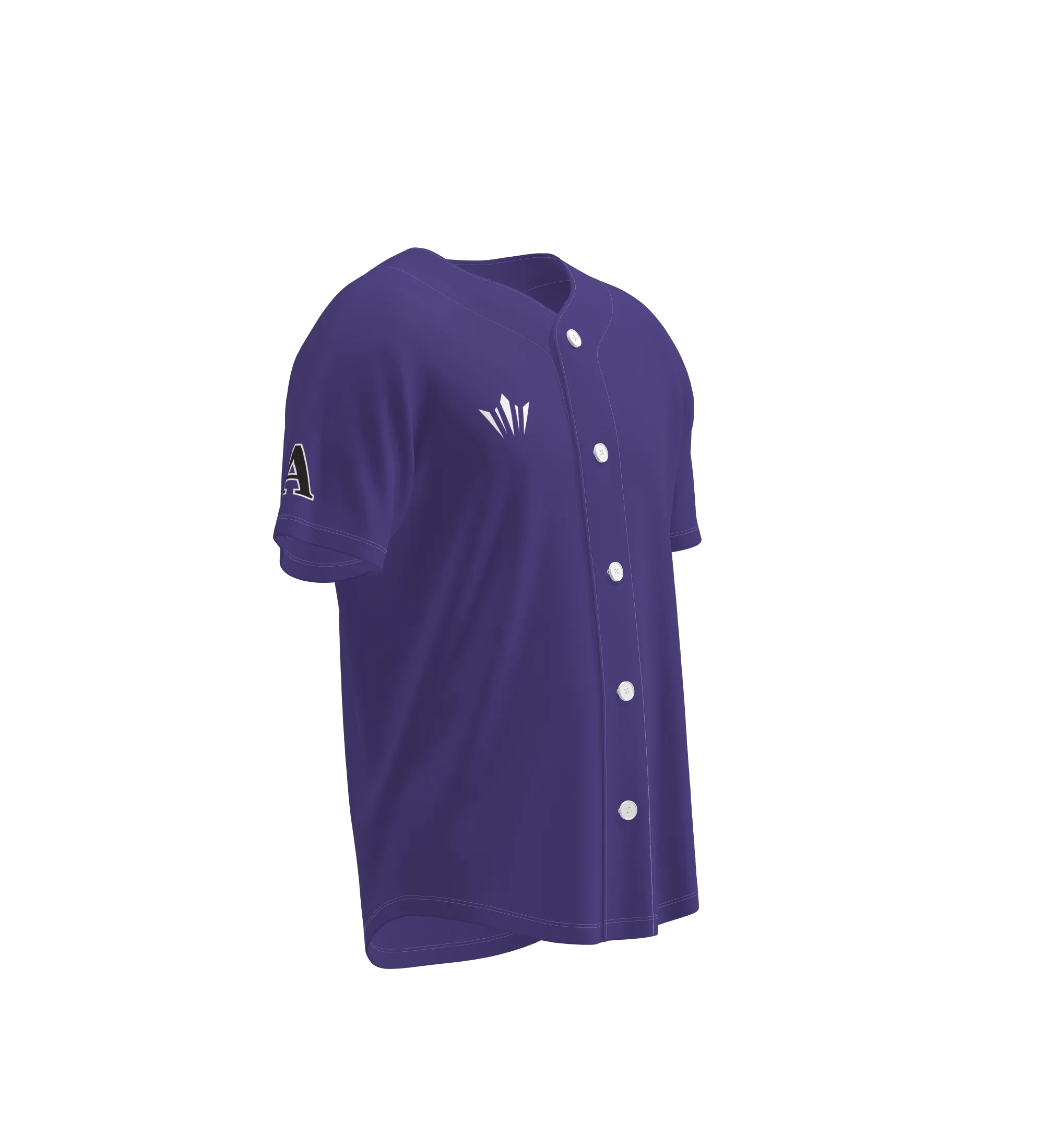 Z&J Baseball Jersey - Purple (Customizable)